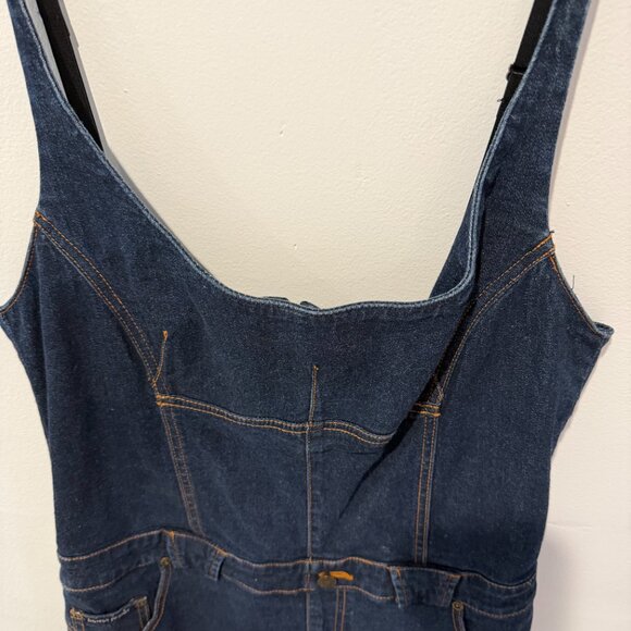 Boston Proper Denim Mini Dress | Size 8 - Picture 6 of 7